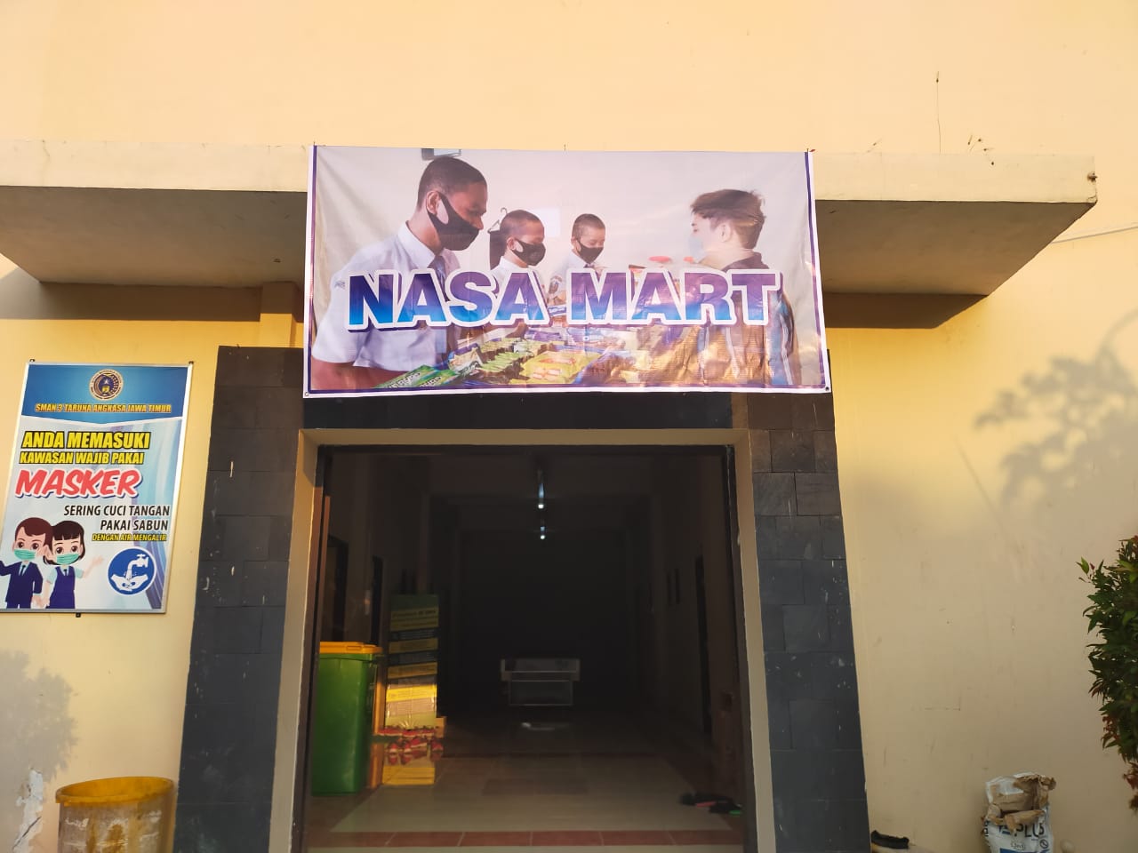 Maksimalkan Layanan Kepada Taruna, SMAN 3 Taruna Angkasa Madiun Dirikan ” Nasa Mart”