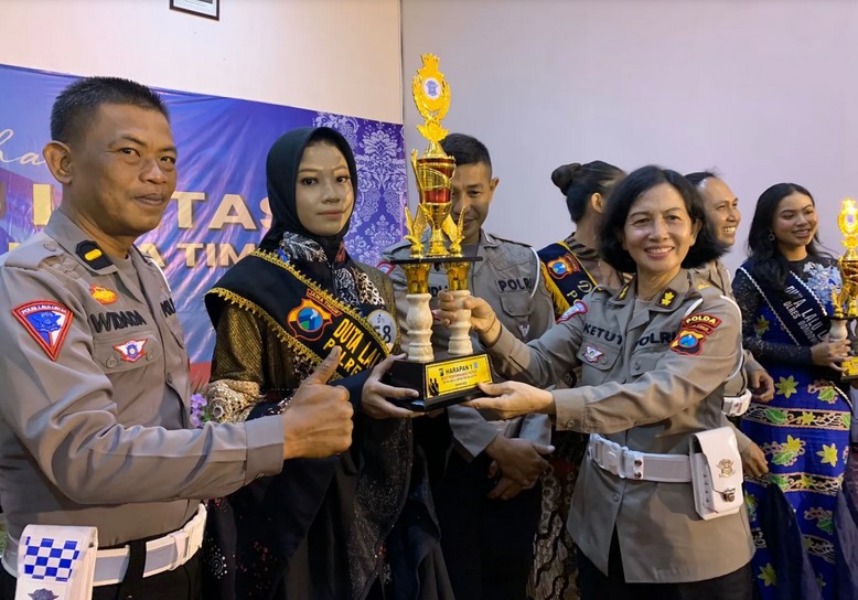 Dua Pelajar SMA 3 Taruna Angkasa Kota Madiun Sabet Juara Pemilihan Duta Lalu Lintas 2022 Tingkat Polda Jatim