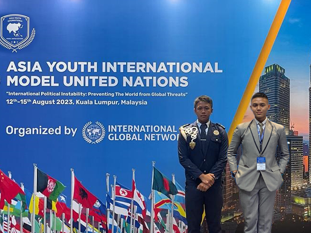 Taruna SMAN 3 Taruna Angkasa Jawa Timur Menjadi Delegasi Indonesia Di Ajang AYIMUN 2023